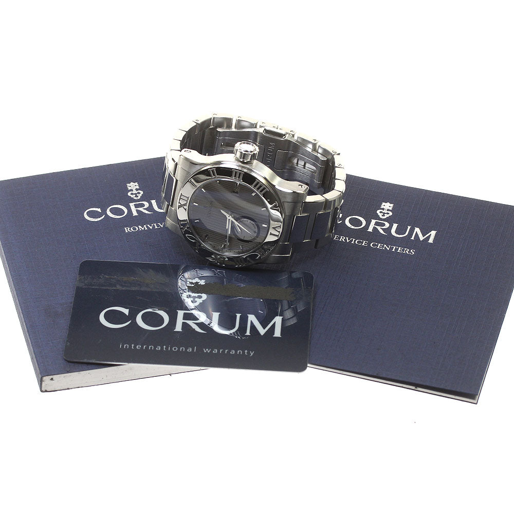 CORUM Romulus 02.0001 Power reserve Silver Dial Automatic Men's Watch_823856