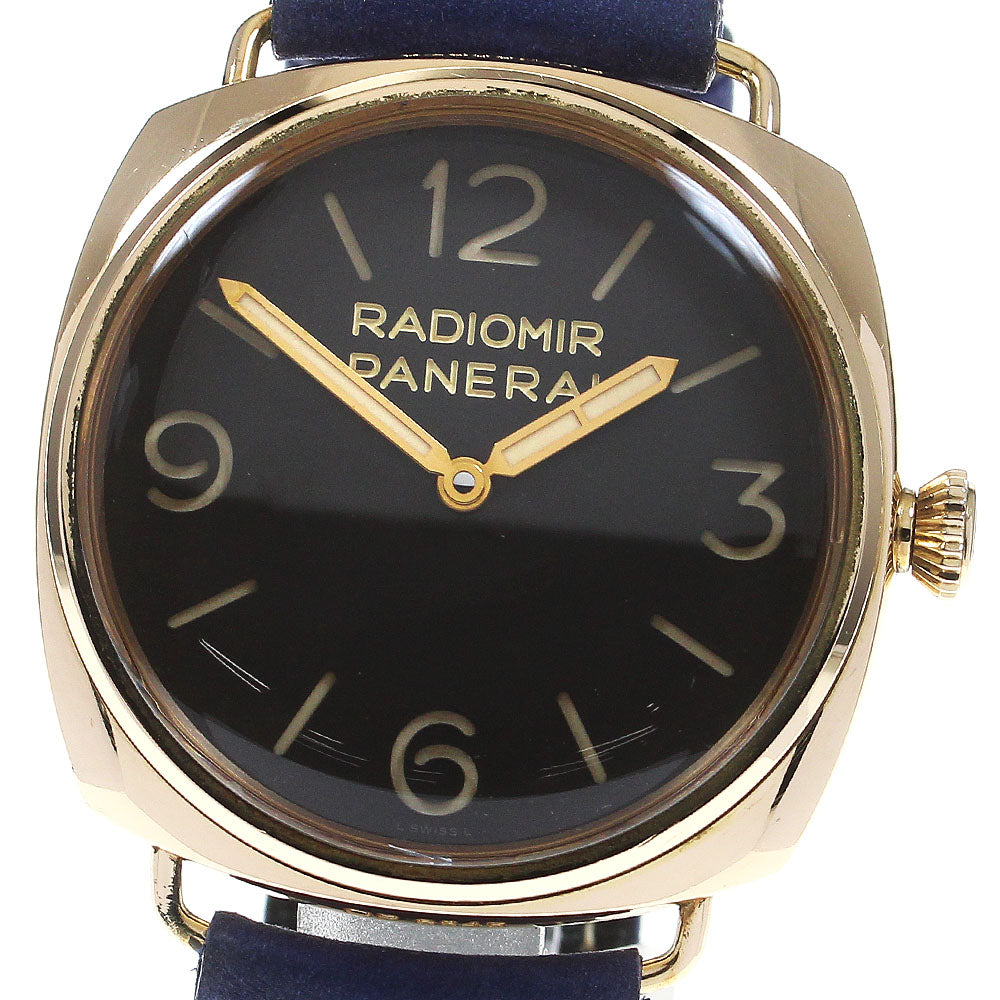 PANERAI Radiomir PAM00379 18K Pink Gold Hand Winding Men's Watch_823895