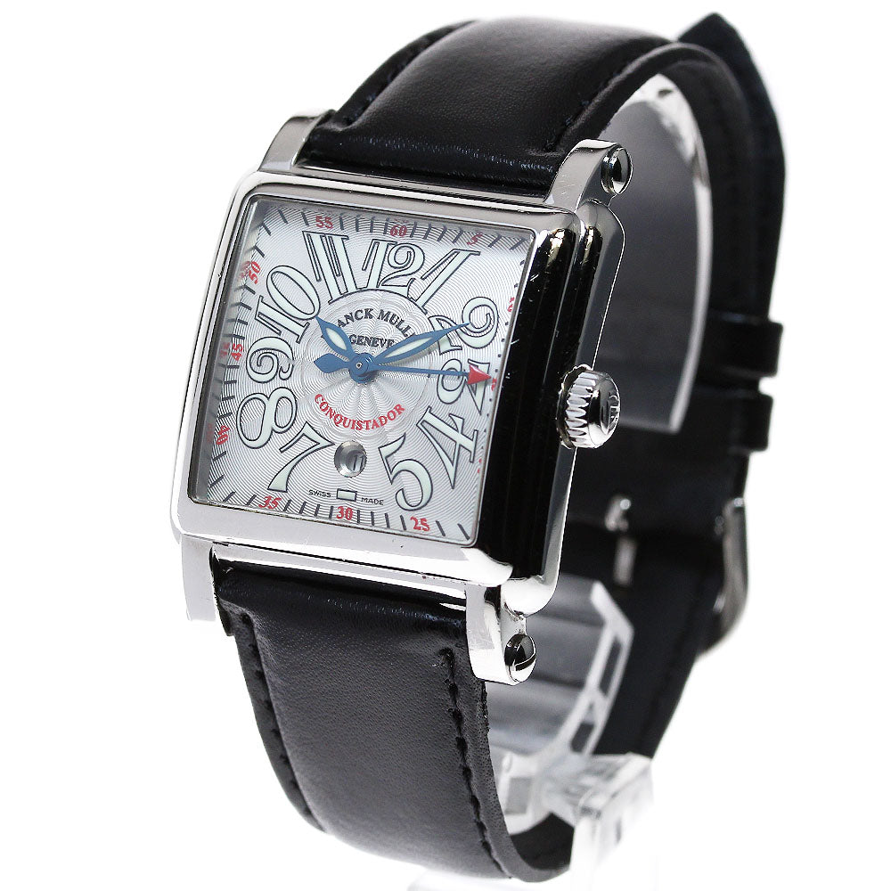 FRANCK MULLER Conquistador 10000L Date Silver Dial Automatic Ladies Watch_823918