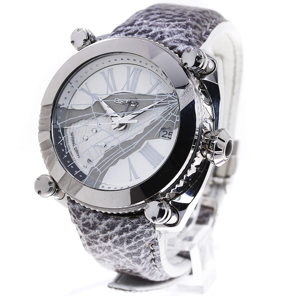 SEIKO Galante SBLA101/5R66-0BH0 Power reserve Silver Dial Spring drive Men's Watch_823920