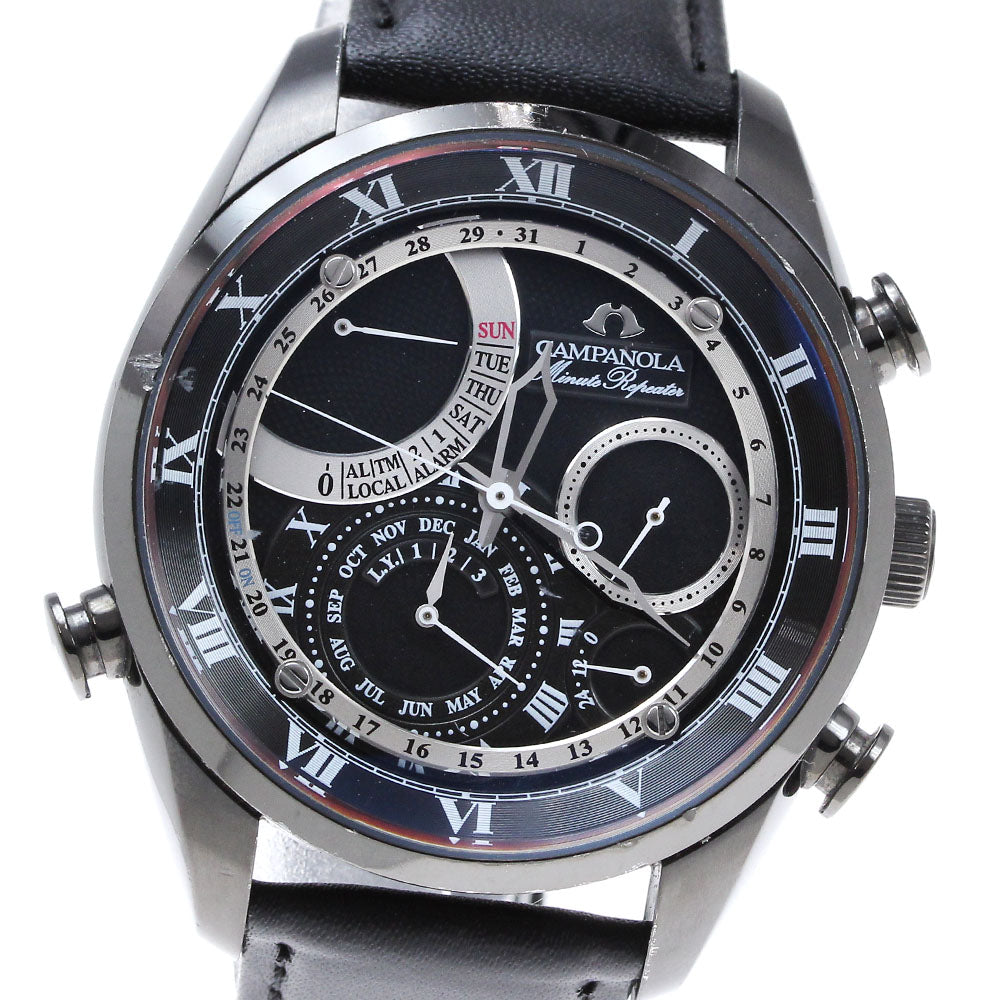 CITIZEN Campanola 6762-T023401 Limited to 200 black Dial Quartz Men's_824014
