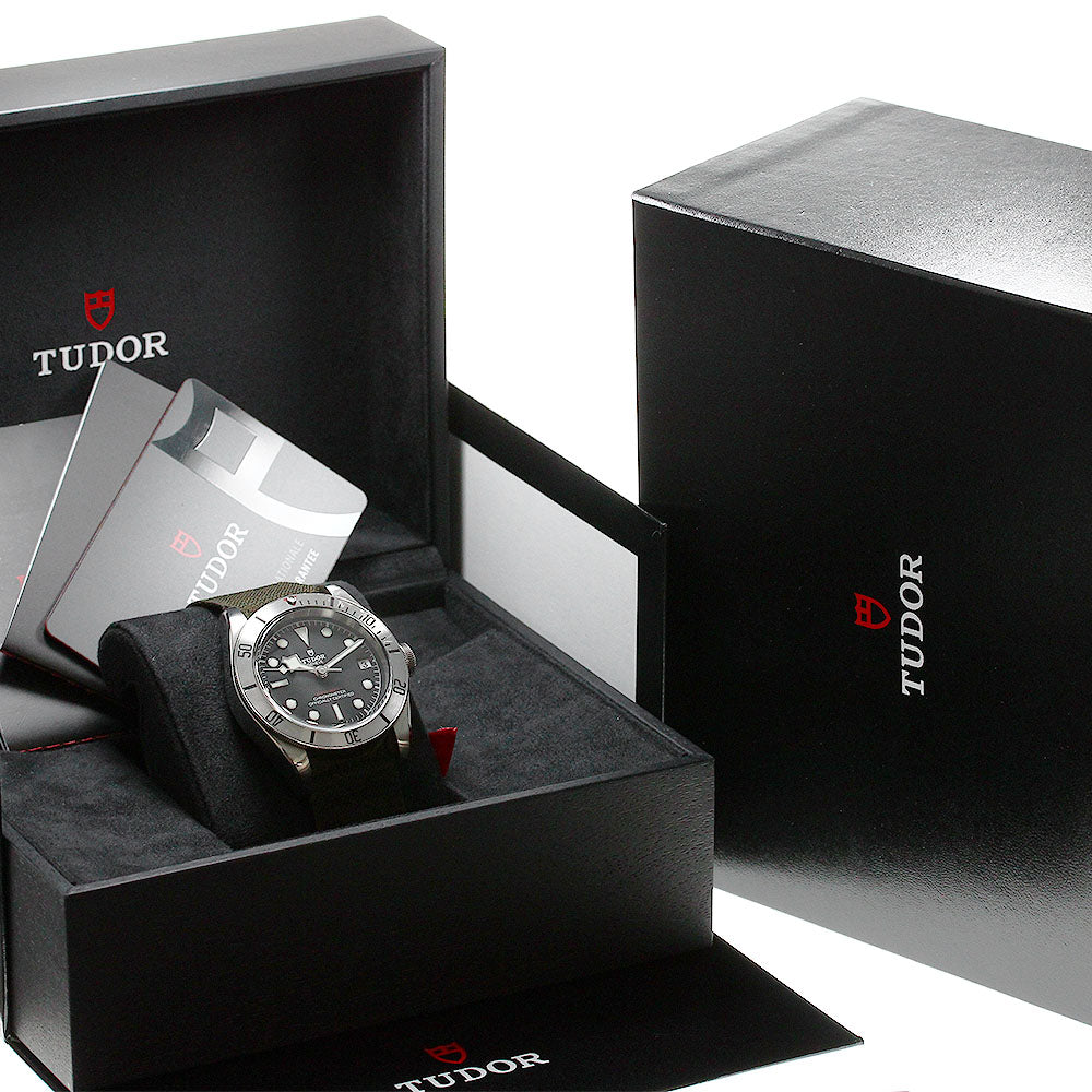 TUDOR Black bay steel 79730 Date black Dial Automatic Men's Watch_824192