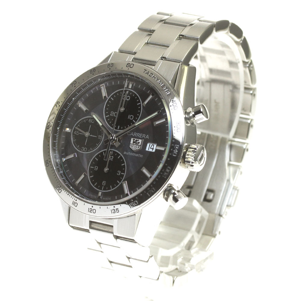 TAG HEUER Carrera Caliber 16 CV201P.BA0794 Chronograph Date Black shell Dial Automatic Men's Watch_824204