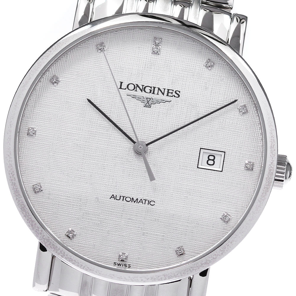 LONGINES Elegant collection L4.910.4.77.6 13P diamond Automatic Men's_824241