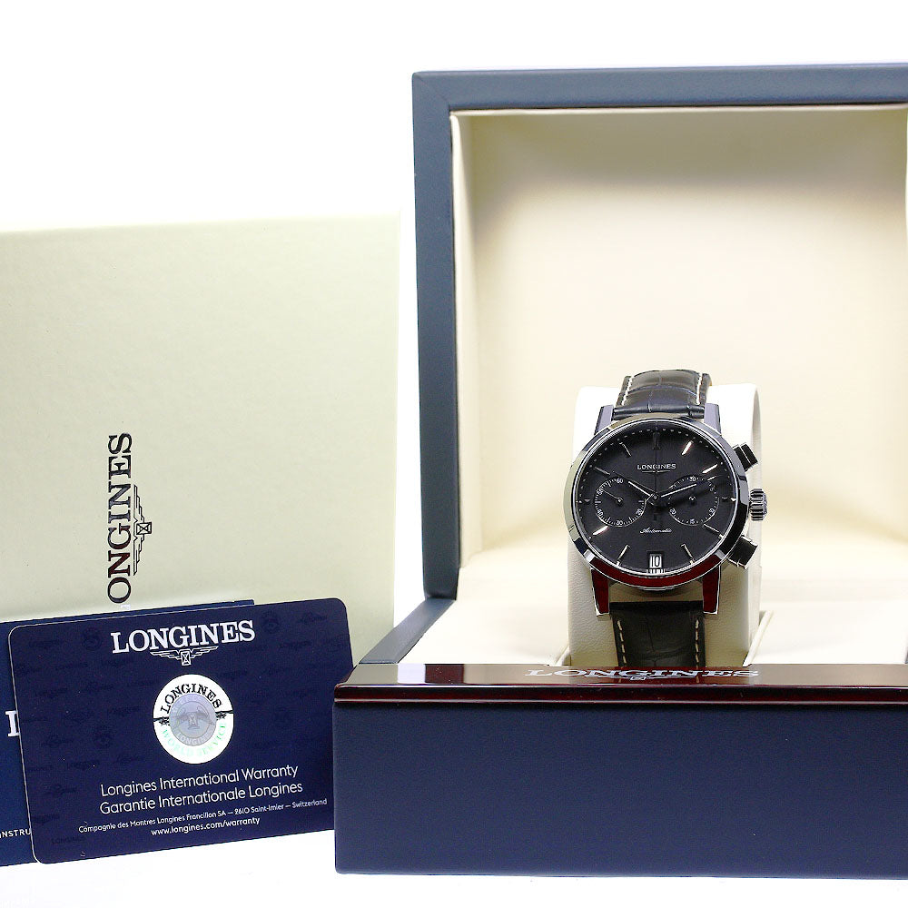 LONGINES Longines 1832 L4.829.4 Chronograph Date black Dial Automatic Men's Watch_824252
