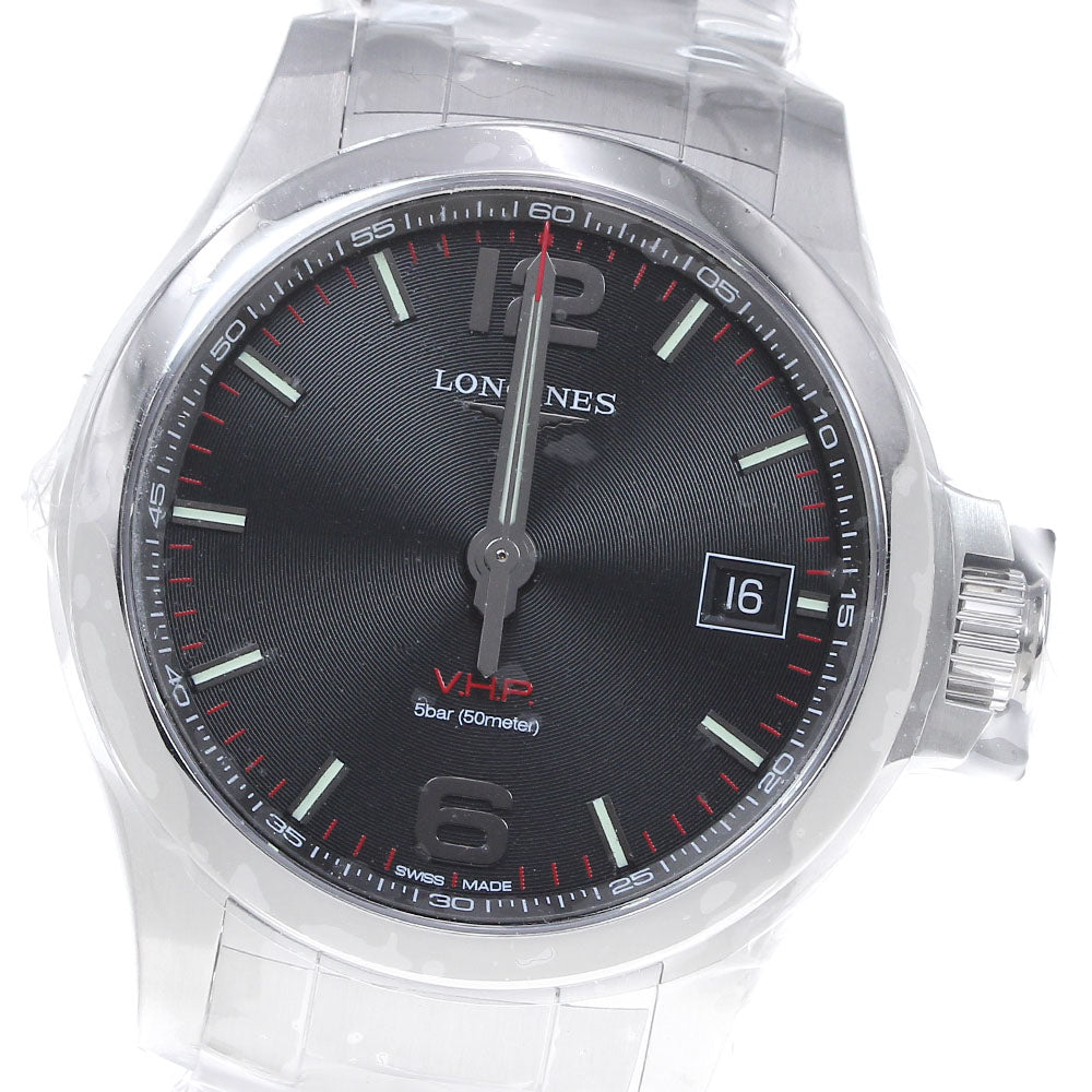 LONGINES Conquest V.H.P. L3.716.4 Date black Dial Quartz Men's Watch_824253