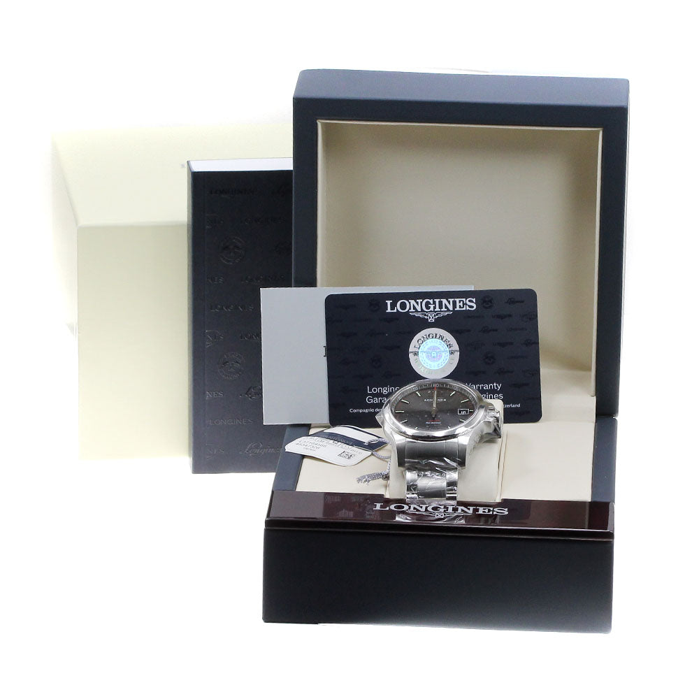 LONGINES Conquest V.H.P. L3.716.4 Date black Dial Quartz Men's Watch_824253