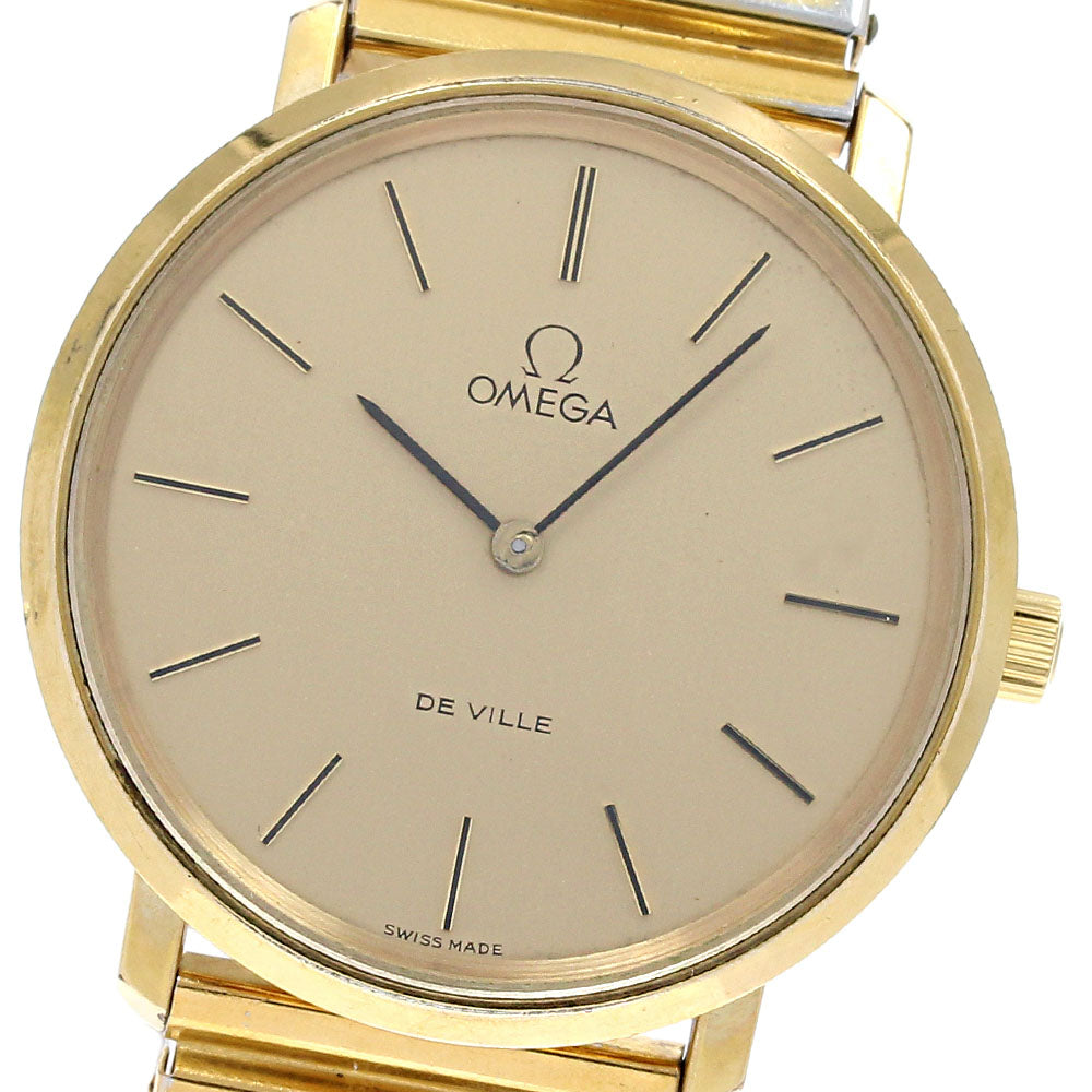 OMEGA De Ville gold Dial Hand Winding Men's Watch_824344