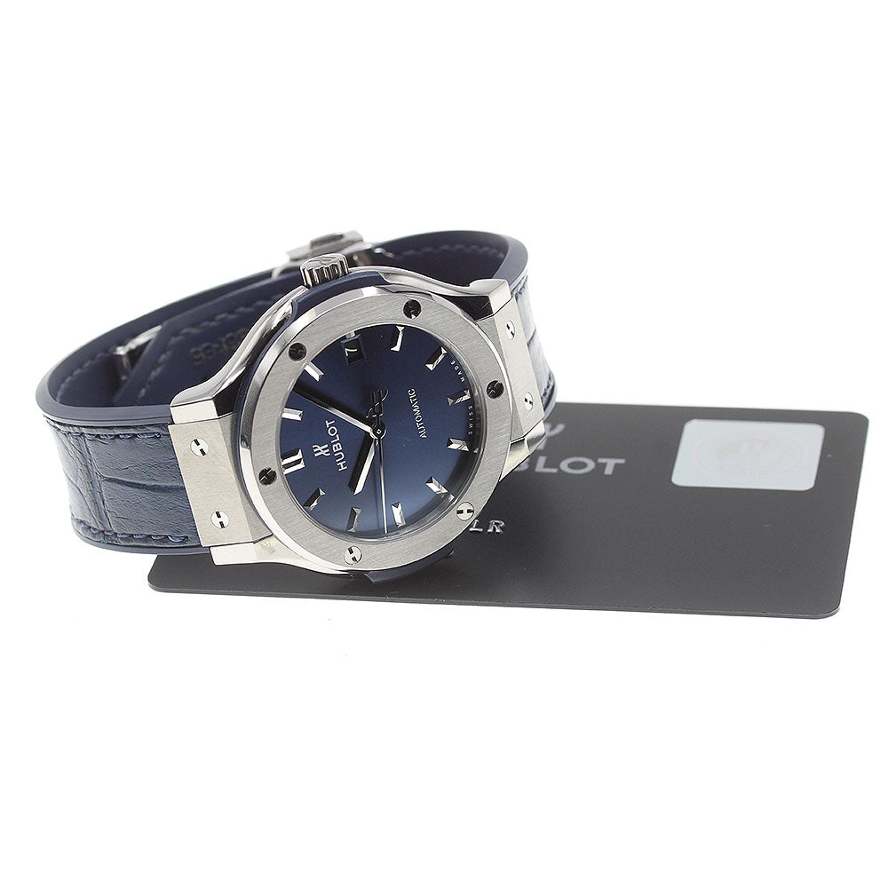 HUBLOT Classic Fusion Titanium 565.NX.7170.LR Date Automatic Boy's Watch_824467