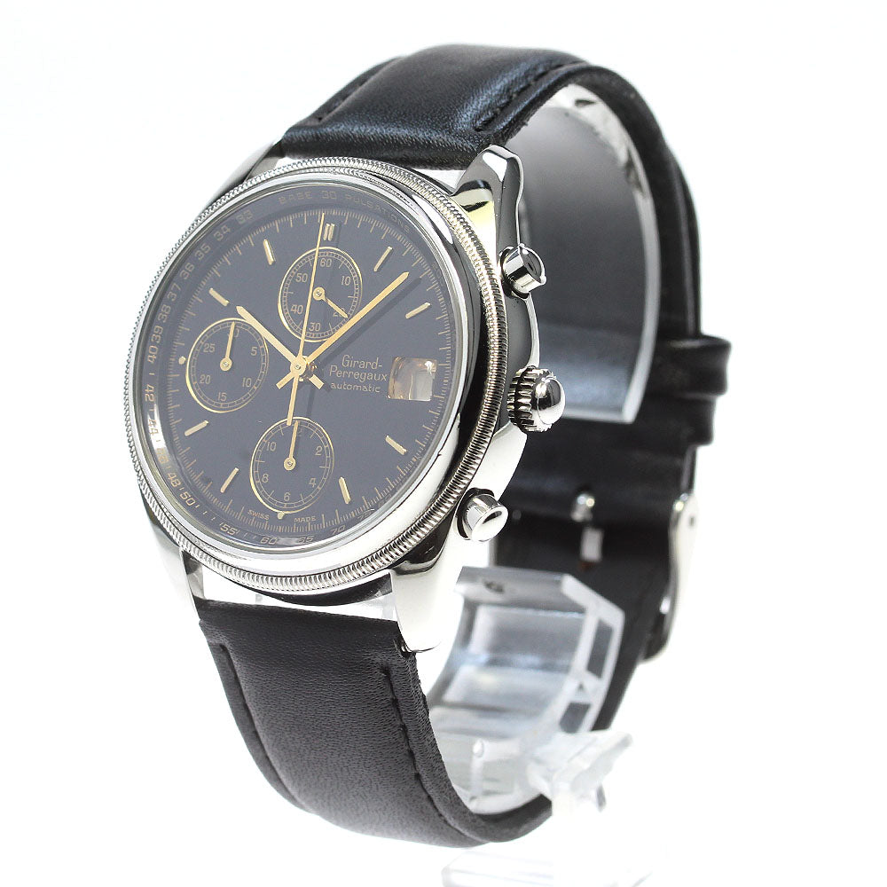 GIRARD PERREGAUX Gold Plated4900 ref.4910 Chronograph Automatic Men's_824502