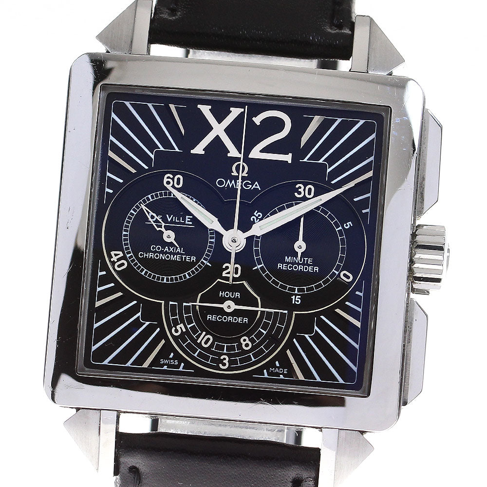 OMEGA De Ville X2 423.13.37.50.01.001 Co-Axial Chronograph AT Men's_824525