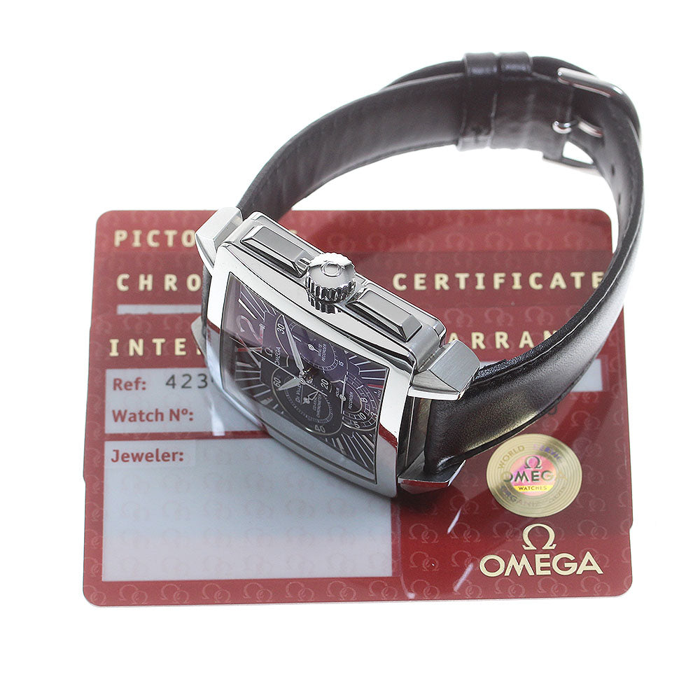 OMEGA De Ville X2 423.13.37.50.01.001 Co-Axial Chronograph AT Men's_824525