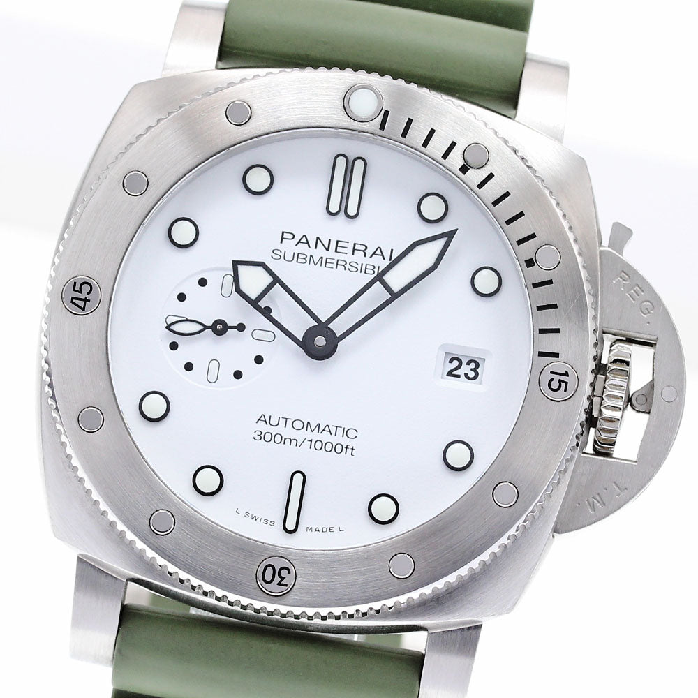 PANERAI Submersible Quaranta Quattro Bianco PAM01226 AT Men's Watch_824577