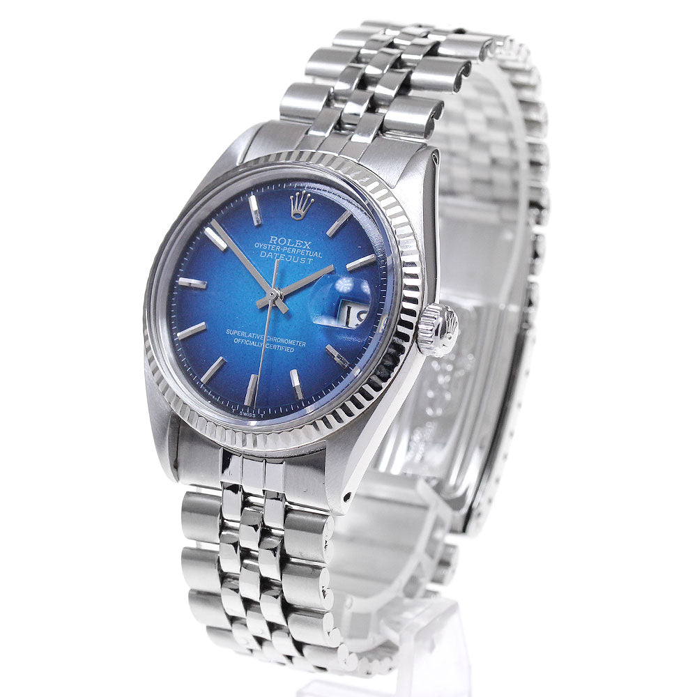 ROLEX DATEJUST 1601 cal.1560 Blue gradation Dial Automatic Men's Watch_824615