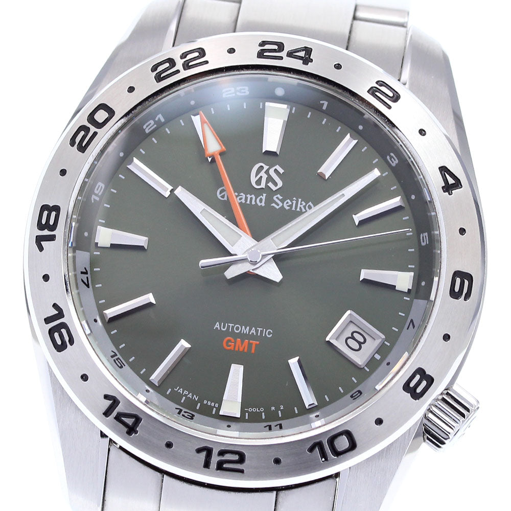 SEIKO grand seiko mechanical SBGM247 GMT Green Dial Automatic Men's Watch_824616