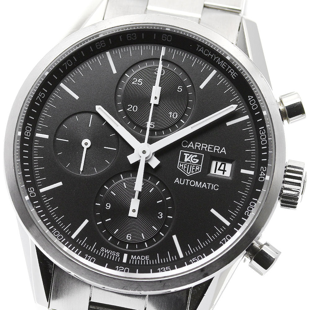 TAG HEUER Carrera CAR2210.BA0721 Chronograph black Dial Automatic Men's_824719