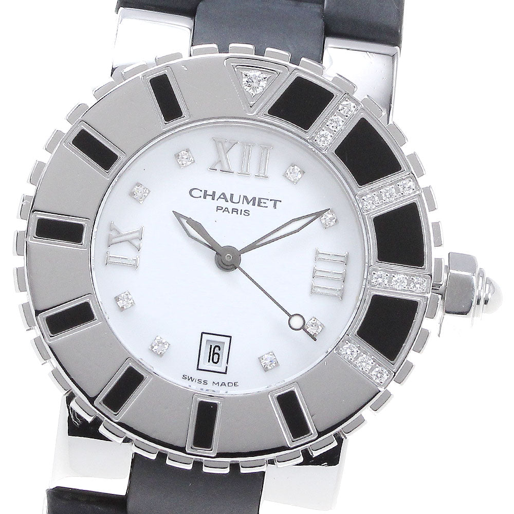Chaumet Class one 622B Diamond Bezel white Dial Quartz Boy's Watch_824766