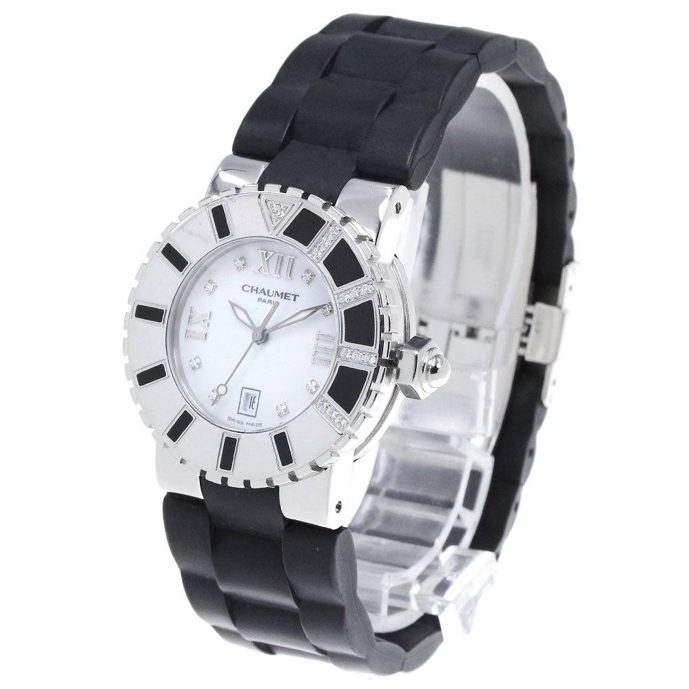 Chaumet Class one 622B Diamond Bezel white Dial Quartz Boy's Watch_824766