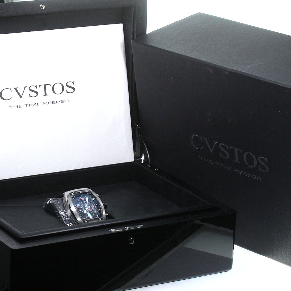 CVSTOS Challenge Chrono CVT-CHR ST Gray / skeleton Dial Automatic Men's_824802