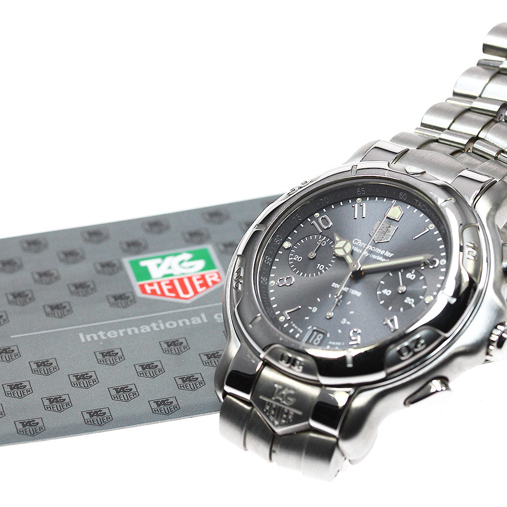 TAG HEUER 6000 series CH5112 Chronograph Date gray Dial Automatic Men's_824905