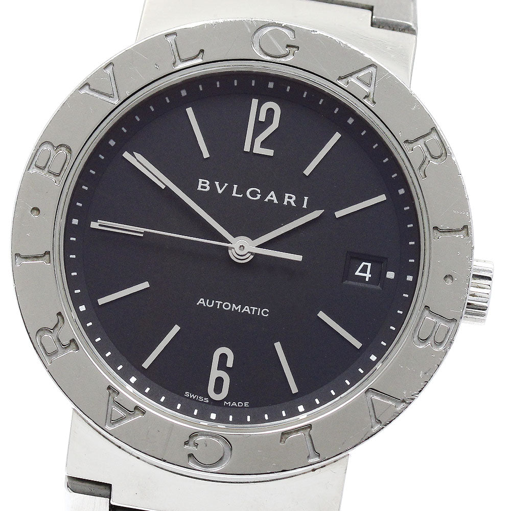 BVLGARI BVLGARIBVLGARI BB38SS Date black Dial Automatic Men's Watch_824935
