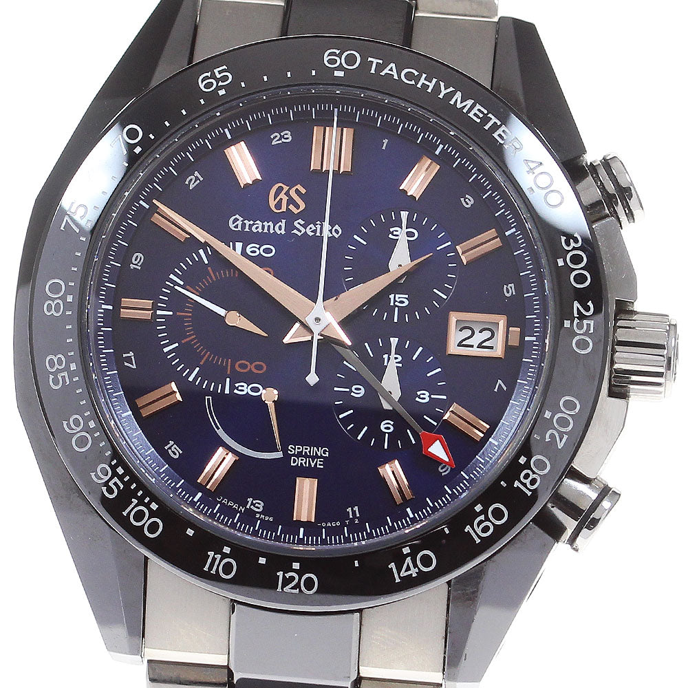SEIKO Grand Seiko SBGC219/9R86-0AD0 GMT World Limited Spring drive Men's_824970