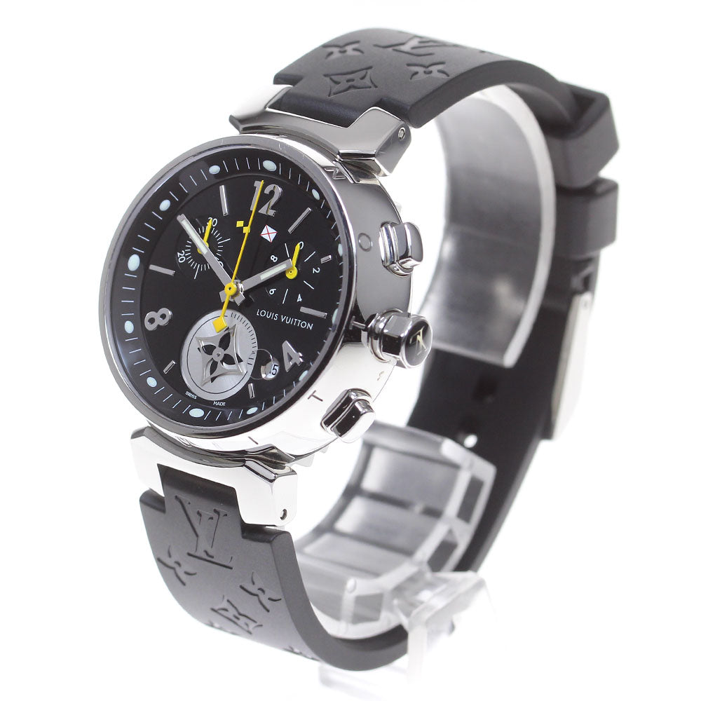 LOUIS VUITTON Tambour Lovely Cup MM Q132G Chronograph Quartz Ladies_824989