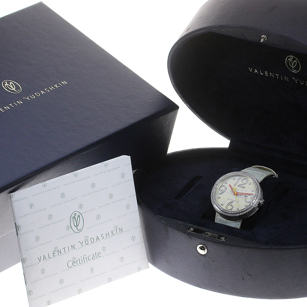 JACOB&CO Valentin Yudashkin collaboration WH285G Diamond Bezel Silver Dial Automatic Men's Watch_825031