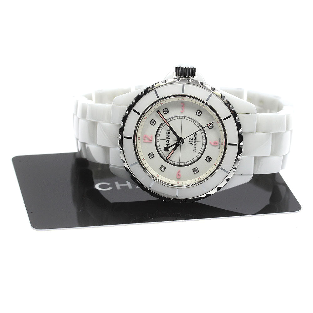 CHANEL J12 Pink light H4864 8P diamond white Dial Automatic Men's Watch_825043