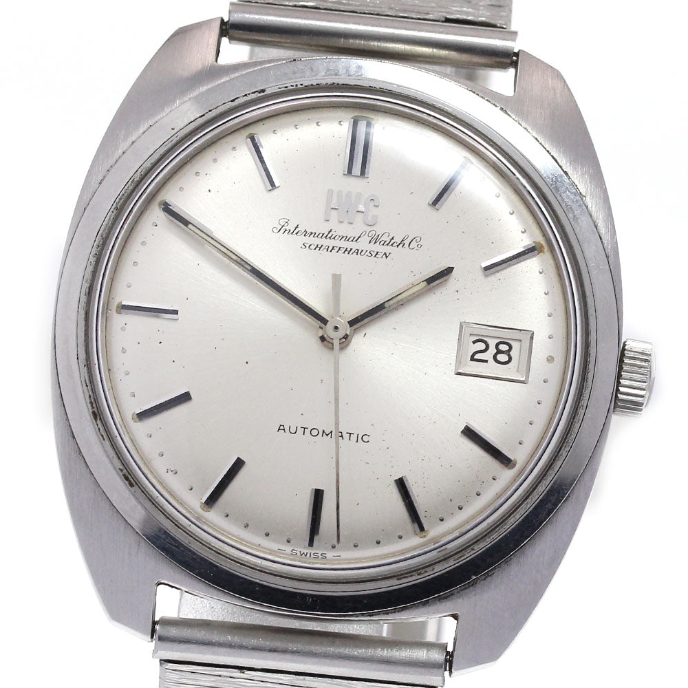 IWC SCHAFFHAUSEN Old Inter 2091988 Cal.8541B Silver Dial Automatic Men's_825152