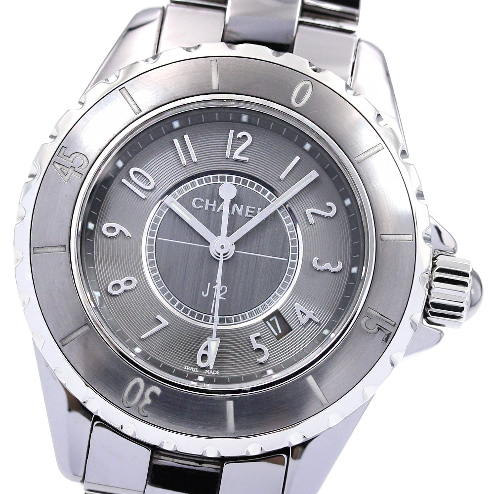 CHANEL J12 Chromatic H2978 Date gray Dial Quartz Ladies Watch_825191