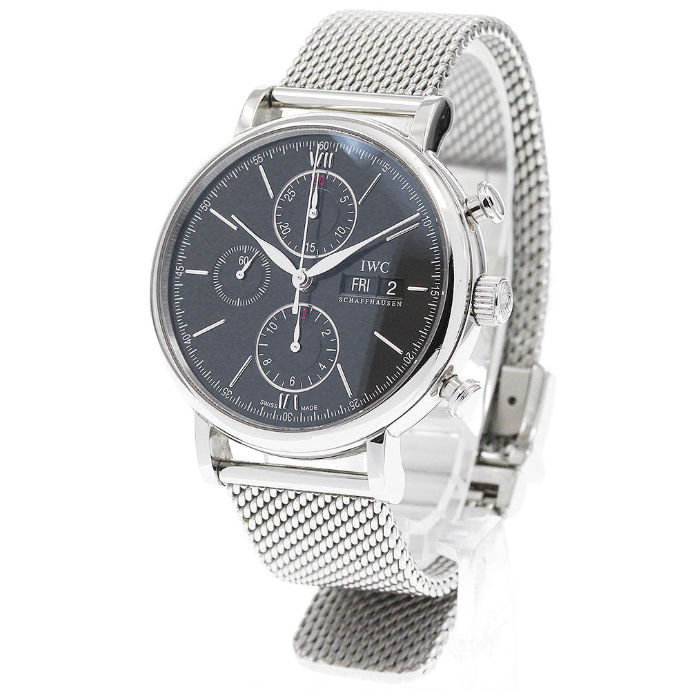 IWC SCHAFFHAUSEN Portofino IW391006 Day-Date Chronograph Automatic Men's_825199