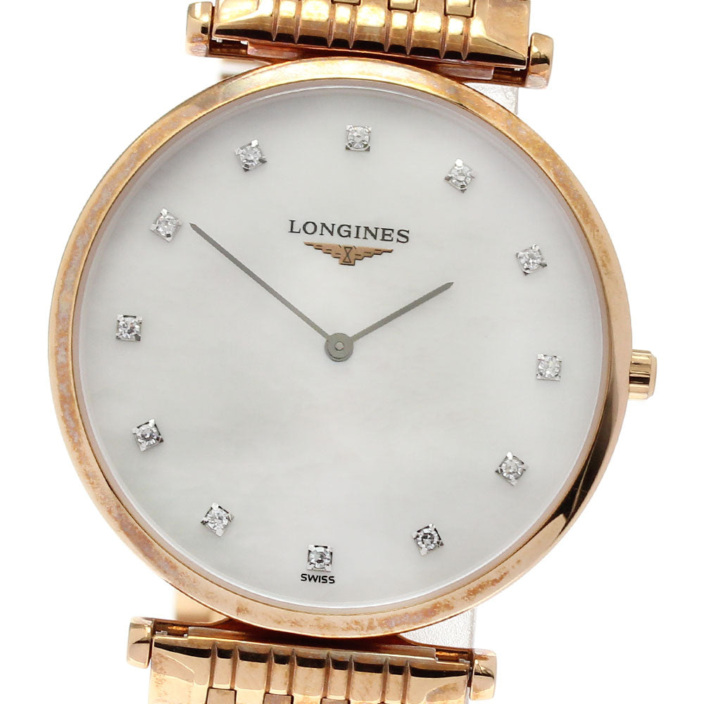 LONGINES La Grand Classic L4.709.1 12P diamond Quartz Boy's Watch_825205