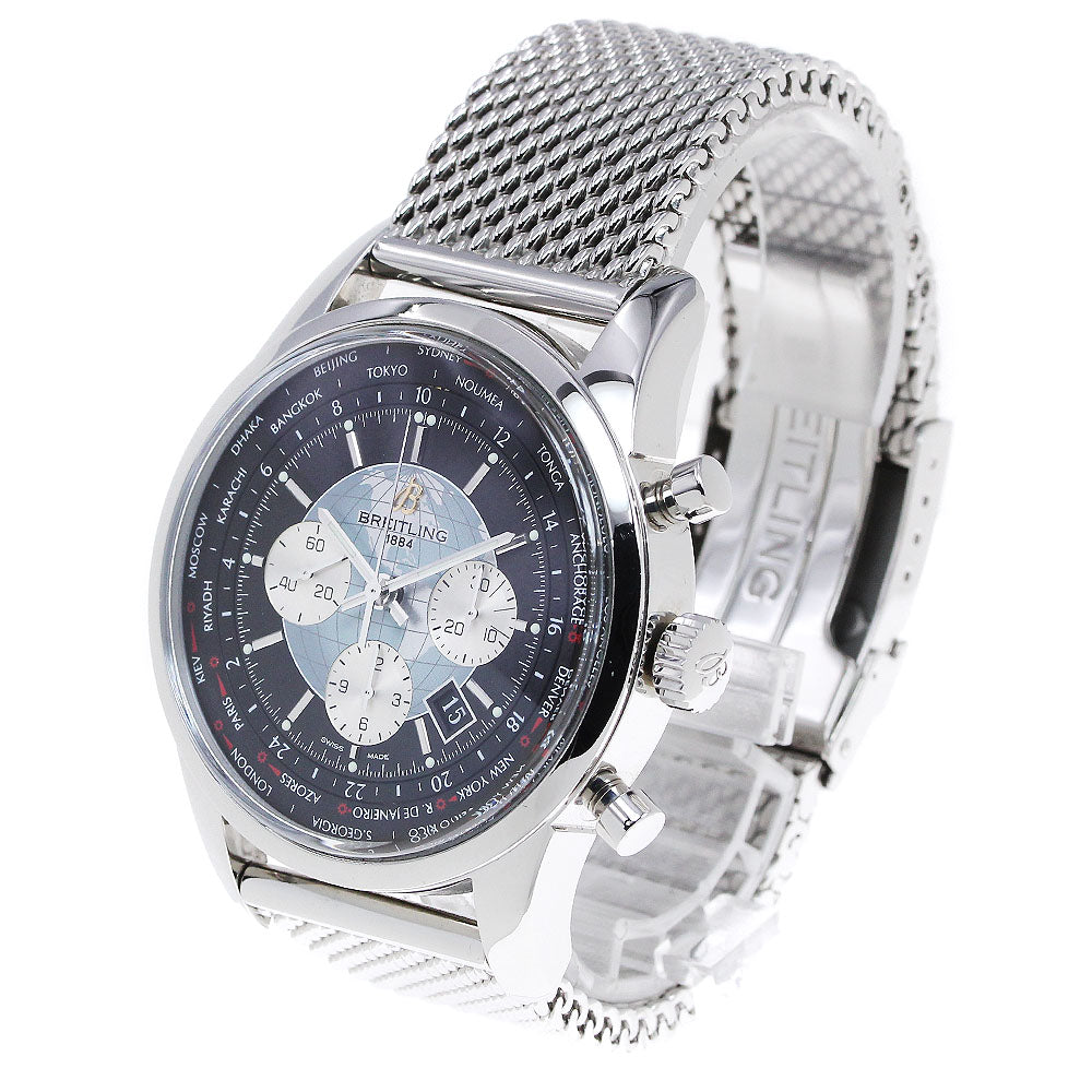 BREITLING Transocean Chronograph Unitime AB0510 Automatic Men's Watch_825259