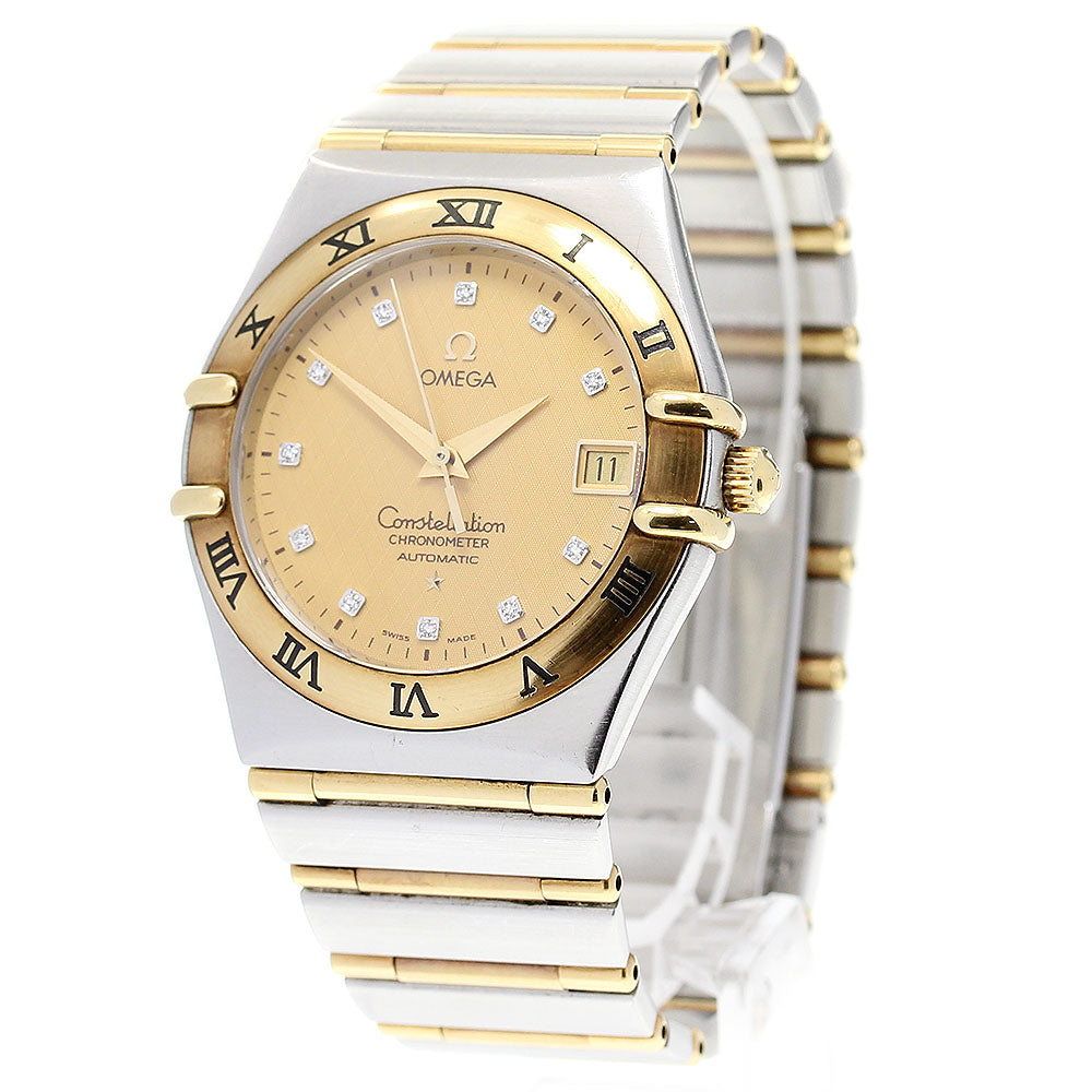 OMEGA Constellation 1202.15 YG 2 tone 11P Full bar Automatic Men's Watch_825309