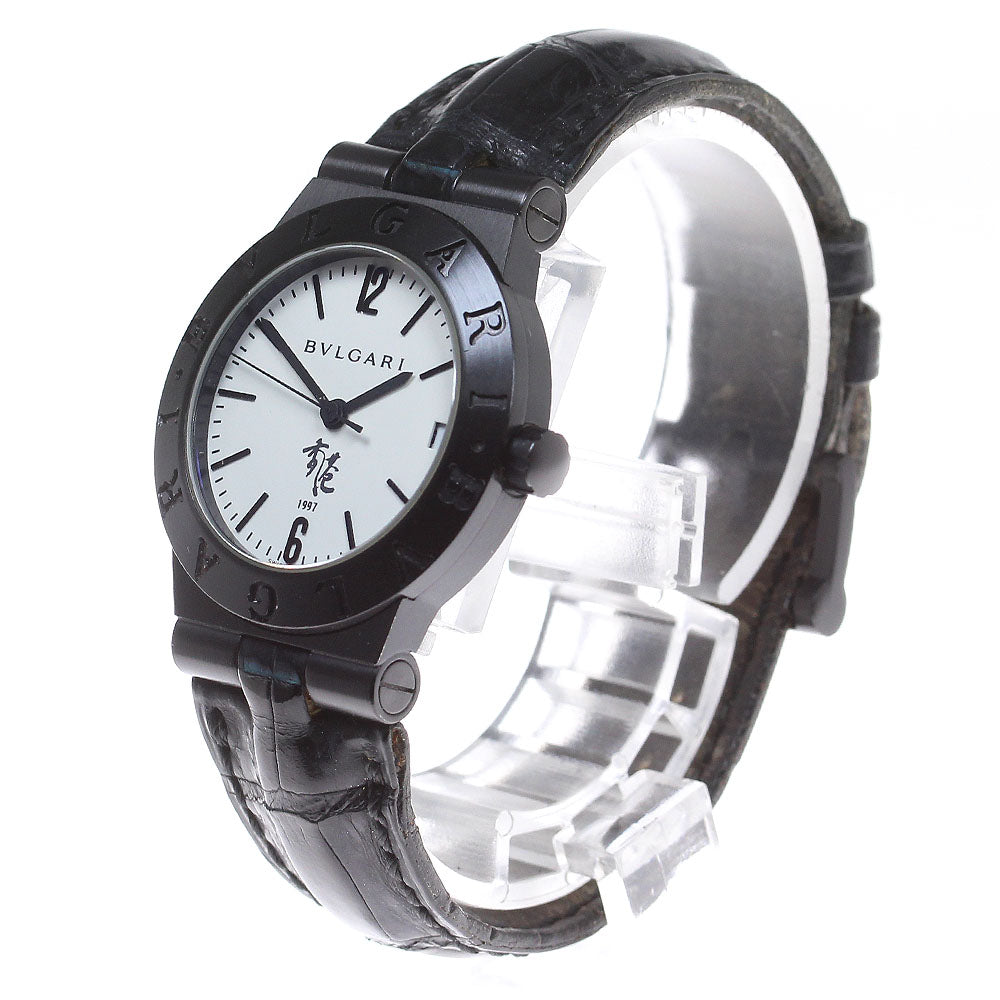 BVLGARI Diagono Sports Hong Kong Handover Commemorative Limited Model LC29S Date white Dial Automatic Ladies Watch_825410