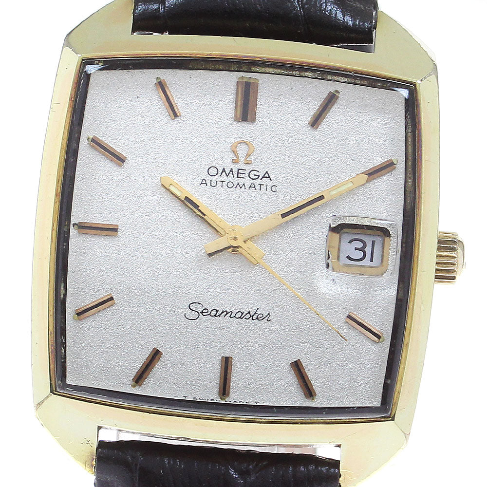 OMEGA Seamaster Date Silver Dial Automatic Men's Watch_825506