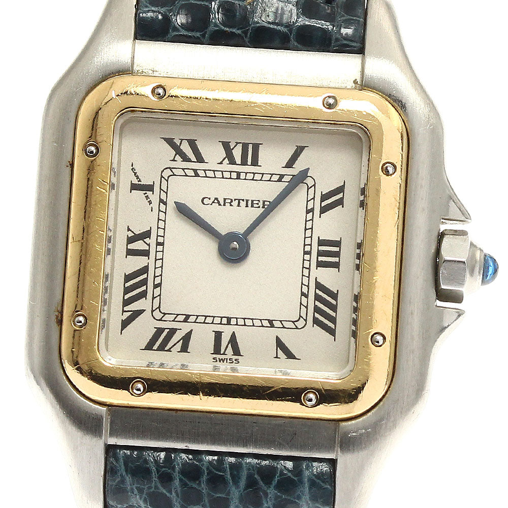 CARTIER PANTHERE SM W250295A beige Dial Quartz Ladies Watch_825534