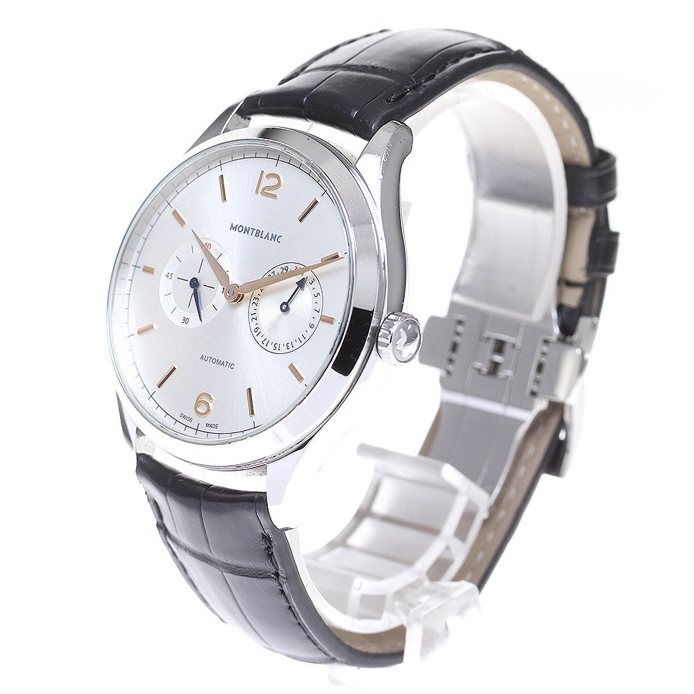 MONTBLANC Heritage Chronometry 7403 Twin counter date Silver Dial Automatic Men's Watch_825567
