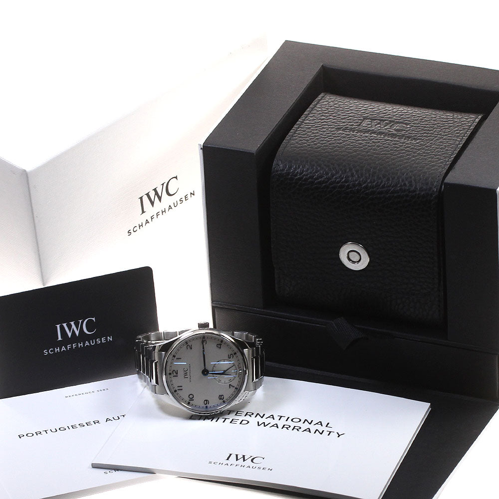 IWC SCHAFFHAUSEN Portugieser Automatic 40 IW358312 Small seconds Men's _825708