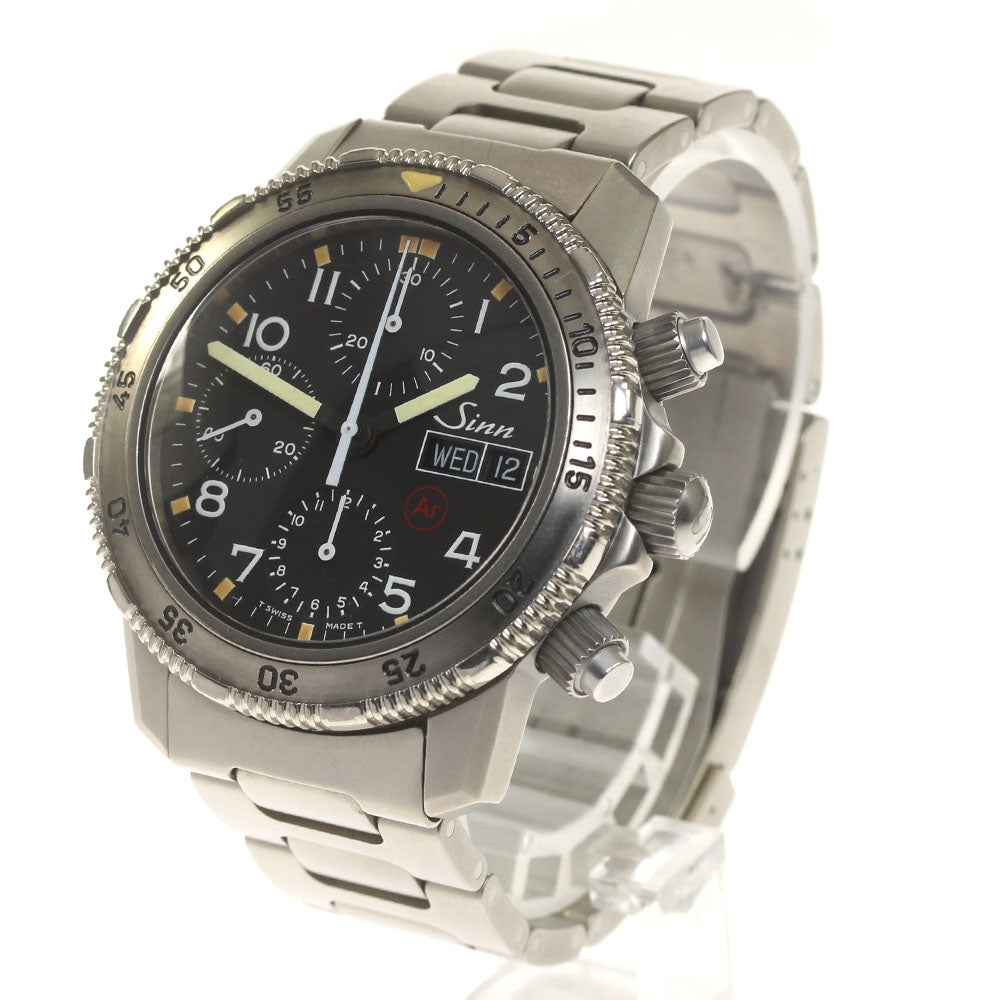 Sinn Diving watch 203 Day-Date Chronograph black Dial Automatic Men's_825728