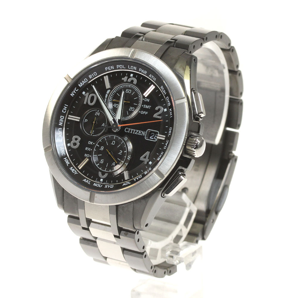 CITIZEN Atessa AT8165-51E H800-T023576 Solar Powered Radio Men's Watch_825808