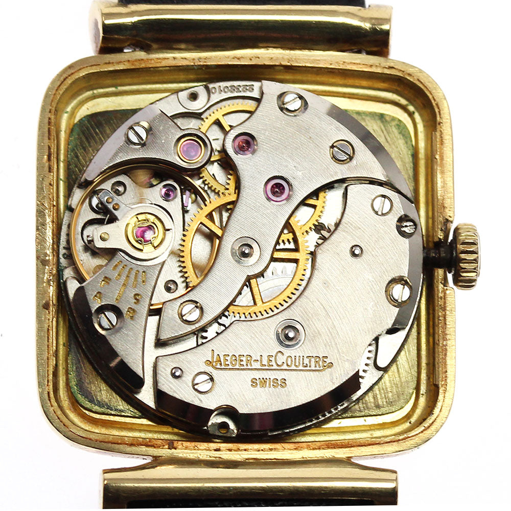 JAEGER-LECOULTRE 18K Yellow Gold 9128.21 vintage Hand Winding Ladies_825842
