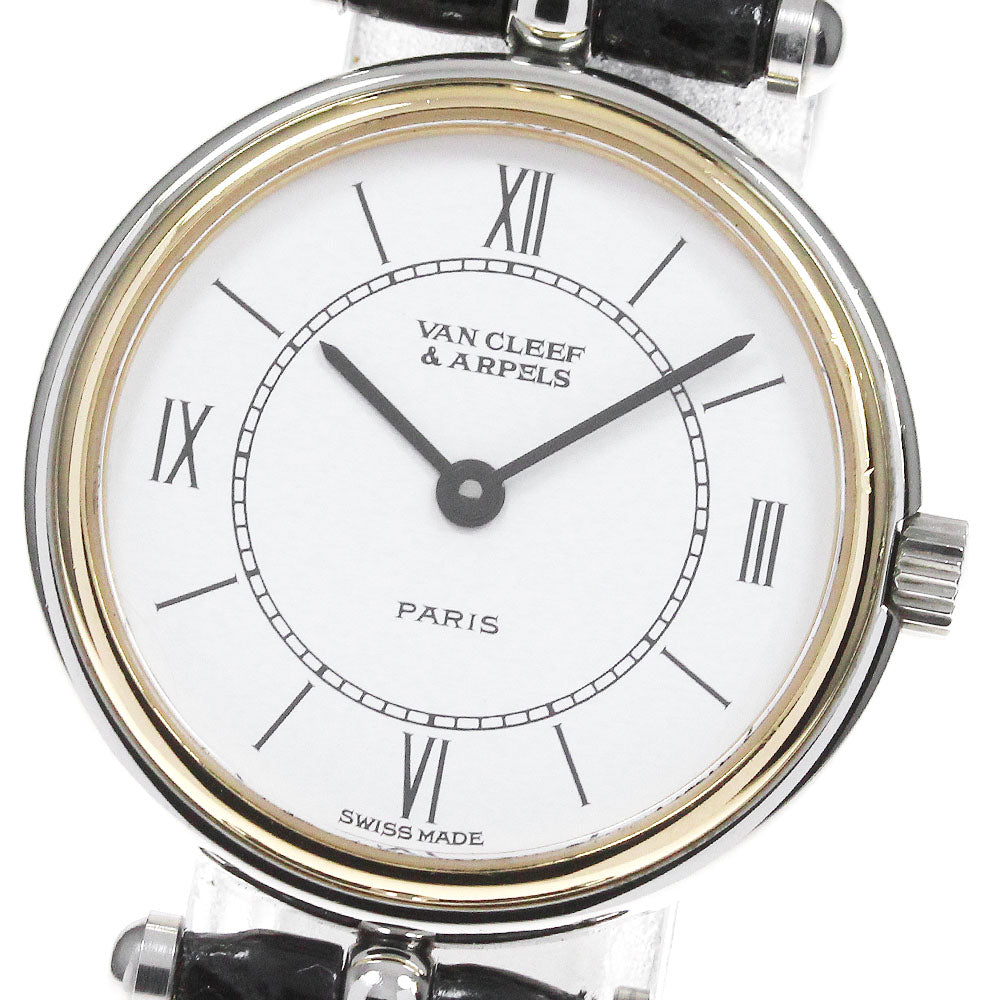 Van Cleef & Arpels La collection 43604 Round white Dial Quartz Ladies _825883