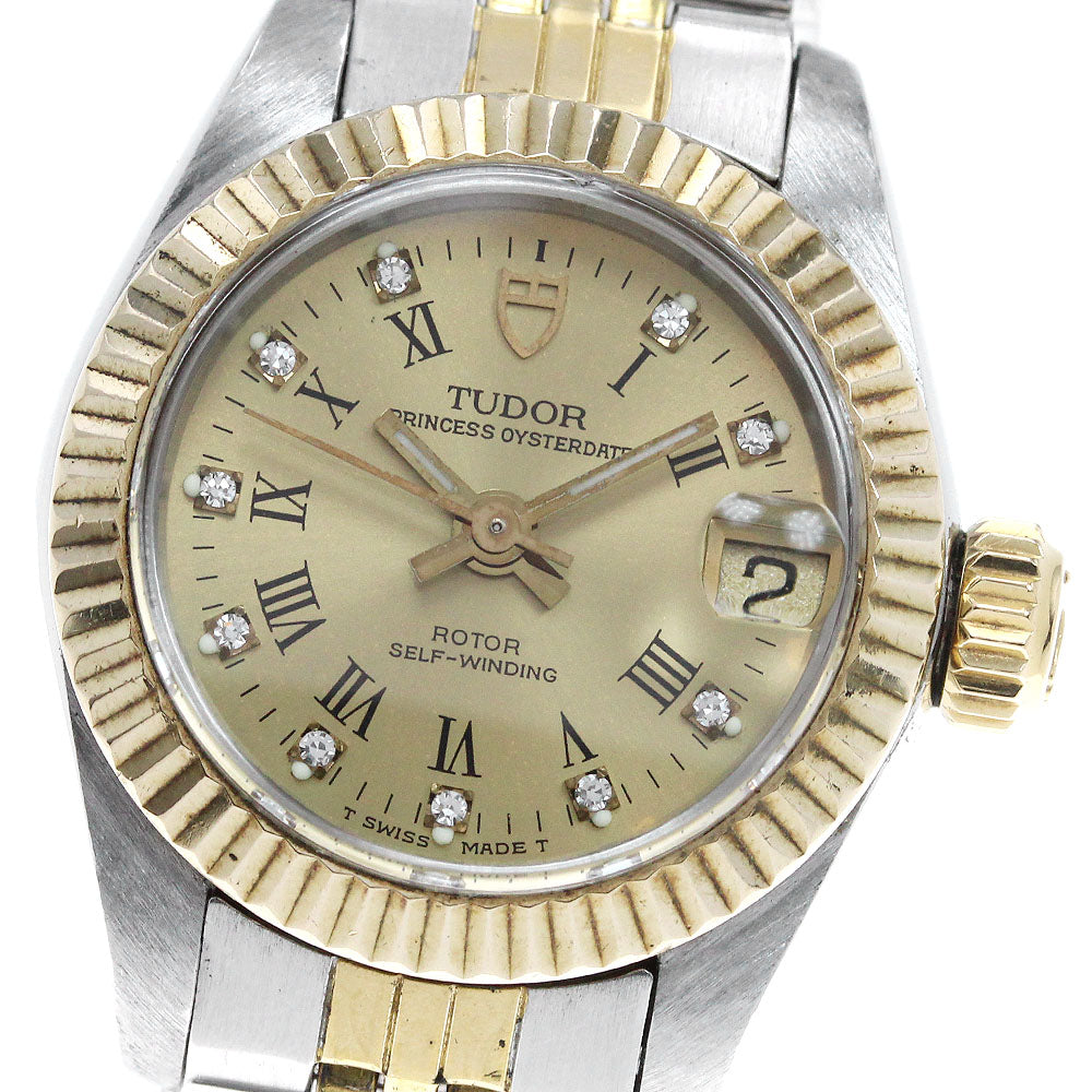 TUDOR Princess Oyster Date 92313 10P diamond cal.2671 Automatic Ladies _825950