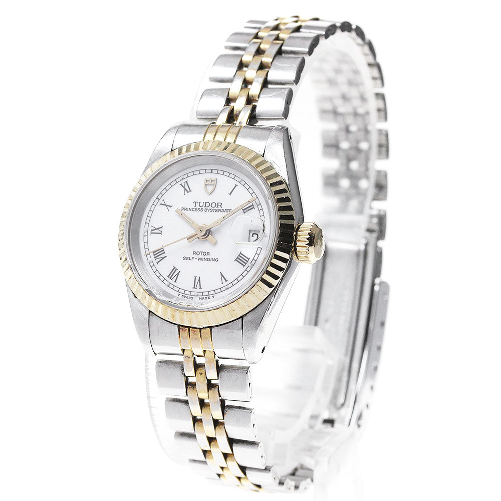 TUDOR Princess Oyster Date 92413N YG bezel cal.2671 AT Ladies Watch_825952