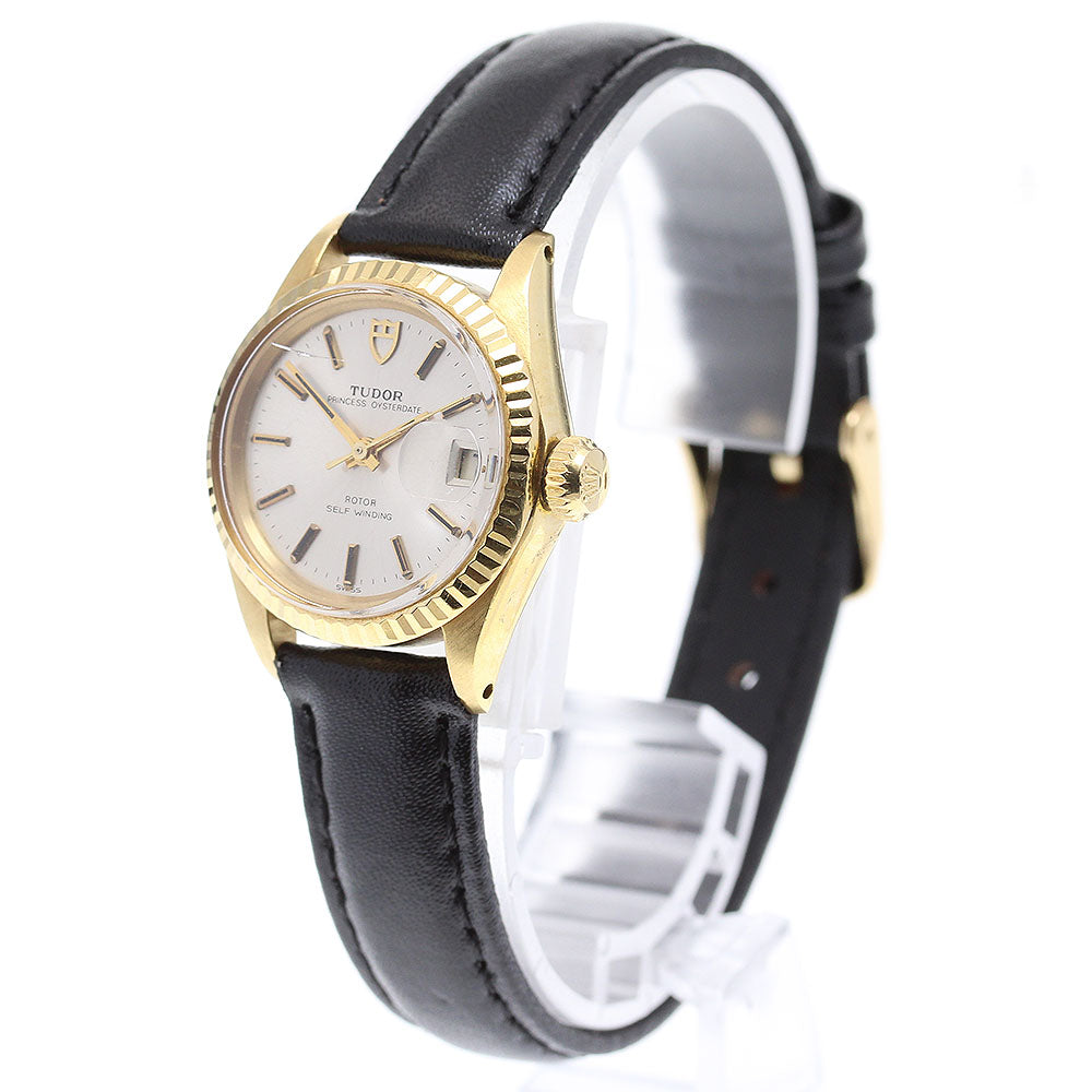 TUDOR Princess Oyster Date 7602/8 cal.2555 Silver Dial Automatic Ladies _825958