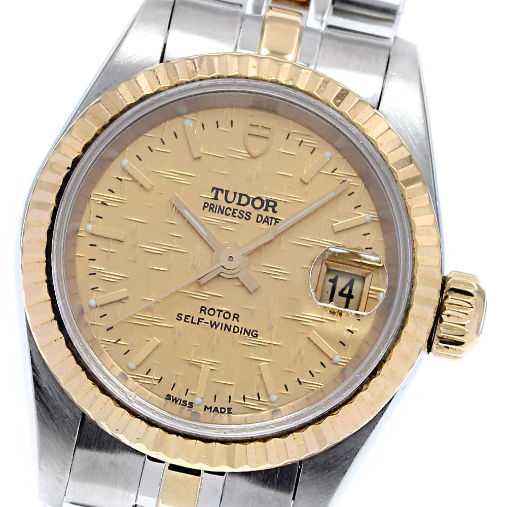 TUDOR Princess Date 92413 YG 2 tone cal.2671 Automatic Ladies Watch_825964