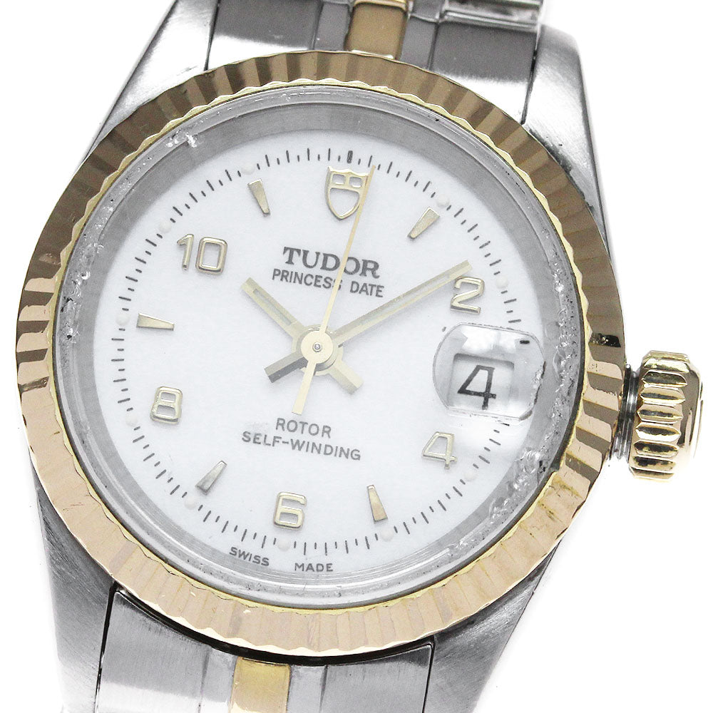 TUDOR Princess Date 92413 YG 2 tone cal.2671 Automatic Ladies Watch_825966