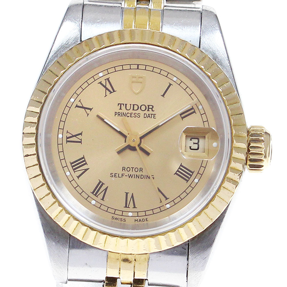 TUDOR Princess Date 92413 YG bezel cal.2671 Automatic Ladies Watch_825981